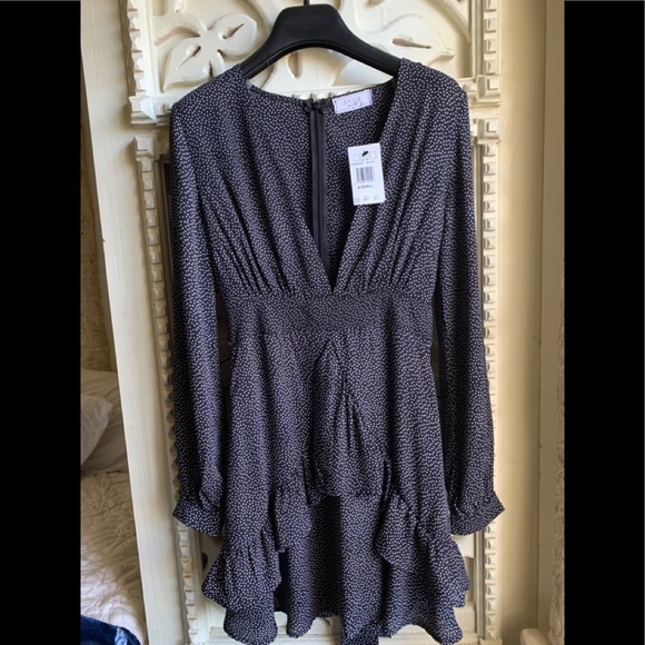 Sage the Label
La Bamba Ruffled Polka Dot Dress XS - Picture 2 of 6